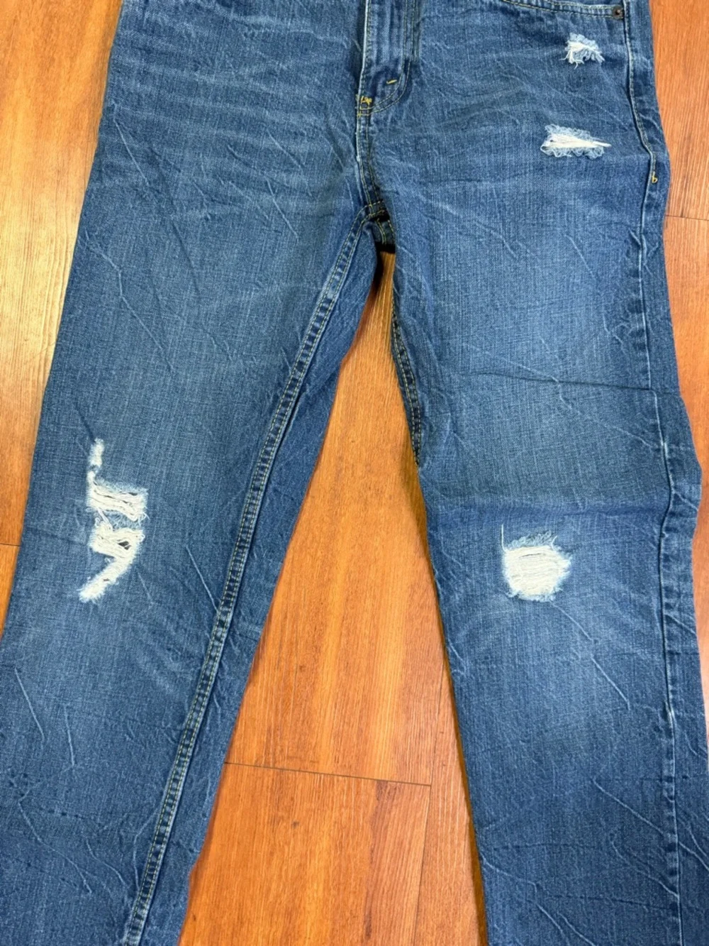 Boys / Girls  Denim Distressed Jeans Classics 28 X 28 / 16 Regular - Picture 9 of 15